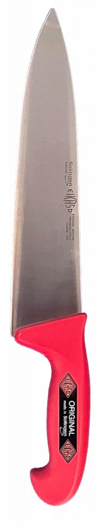 Szakács kés, piros 23cm
