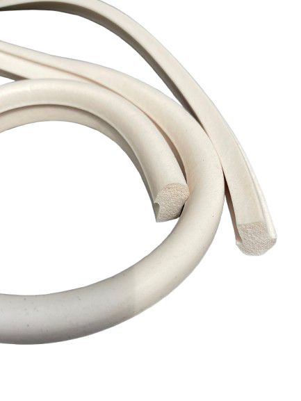 Ajtótömítés gombafejform. 21x10mm